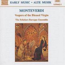 Claudio Monteverdi Monteverdi: Vespers of the Blessed Virgin (CD) (UK IMPORT)