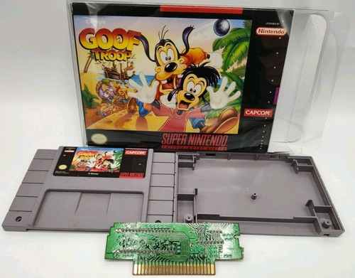 Disney's Goof Troop - (SNES, 1993) *VGC w/ Color Manual* Cleaned & Tested! READ! - Picture 11 of 24