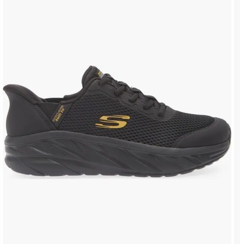 Sneakers Sketchers Hands Free Swift Fit nero/oro. Tg 6 Nuova! - Foto 2 di 20