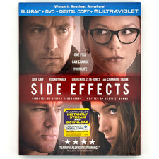 Side Effects (Blu-ray/DVD, 2013, 2-Disc Set, Includes Digital Copy UltraViolet)