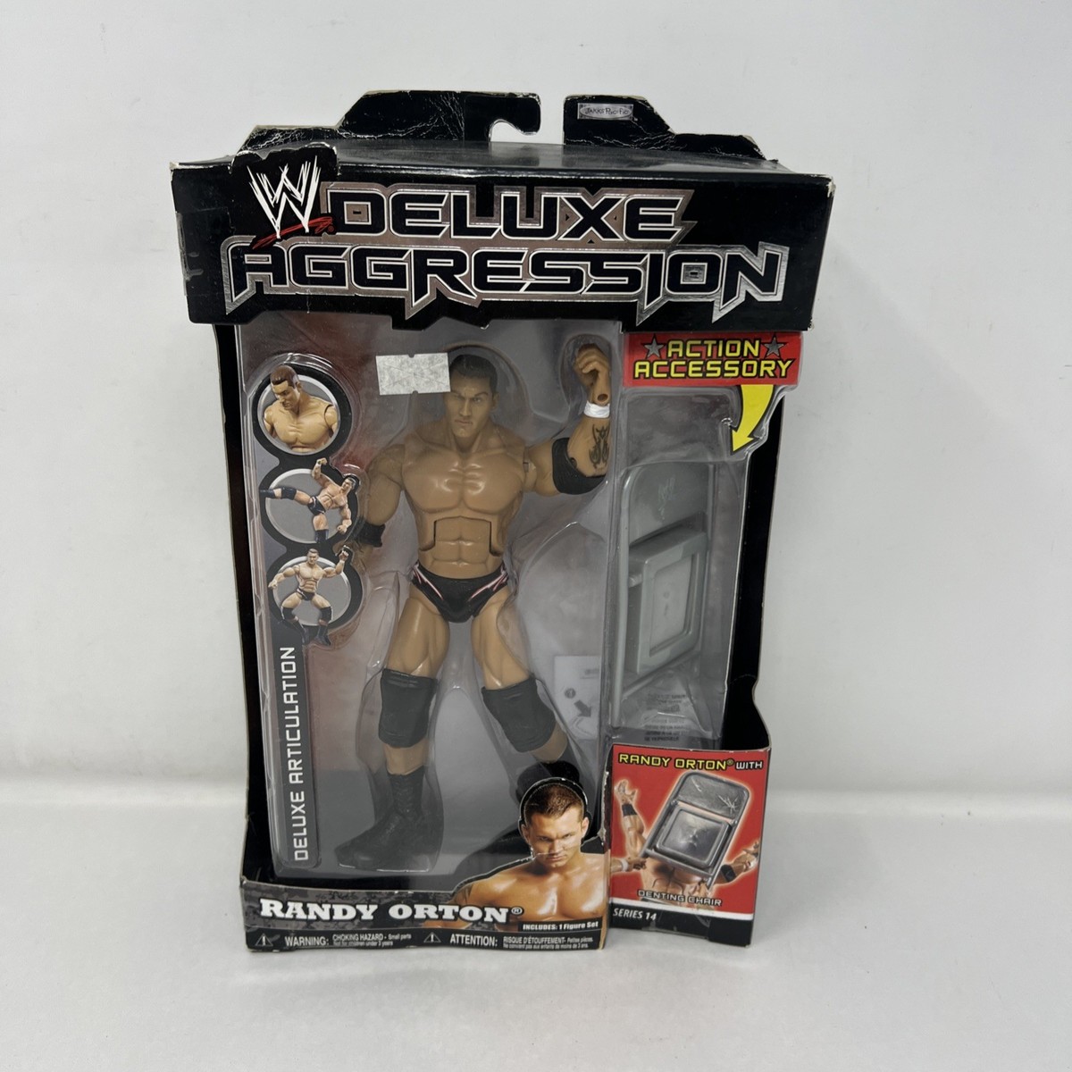 WWE Jakks Mattel Wrestling Deluxe Aggression Series 14 MVP