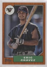 2024 Topps Pro Debut MiLB Legends Orange Foil /25 Eric Chavez #MILB-5
