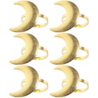 6pcs Napkin Ring Decorative Napkin Ring Farmhouse Napkin Holder Restaurant Decor