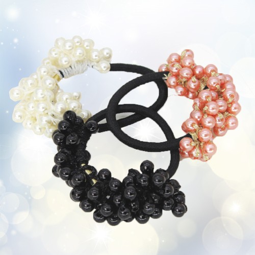 6pcs Stretch Hair Ties Hair Ponytail Holders for Women Girls hair rope - Imagen 4 de 12