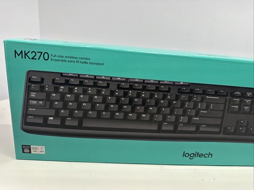 NEW Logitech MK270 Wireless Keyboard and Mouse Combo - Black (920-008813) - Bild 3 von 11