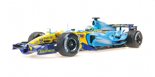 Minichamps 1:18 RENAULT F1 TEAM R26 GIANCARLO FISICHELLA 3RD PLACE CHINA GP 2006 - Picture 3 of 4