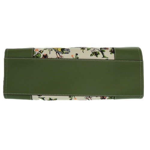 AUTHENTIC Tory Burch 82268 Ella Print Mini ToteTote Bag WINTER SAGE Leather - Picture 3 of 9