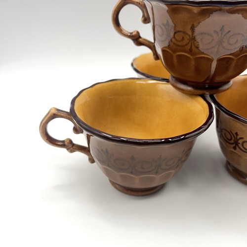 4er Set - Metlox Vernon San Fernando Gulf Tasse Poppytrail - Bild 2 von 24