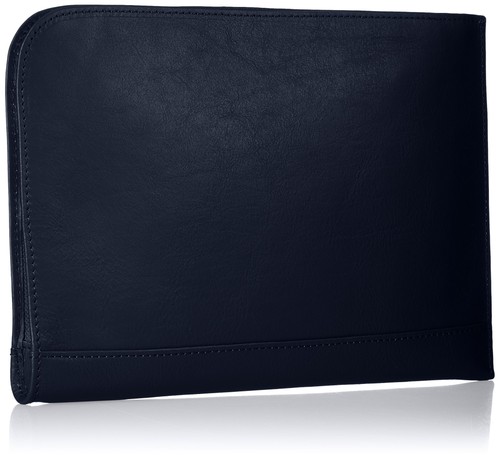 Ultima Tokyo Book Leather Pouch Men s Navy No. 77822 602 - Picture 2 of 5