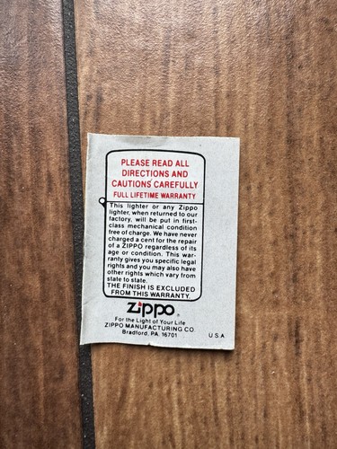 Accendino Zippo 1989 Con Emblema Massonico Massoneria Massonic Emblem Lighter - Foto 5 di 13