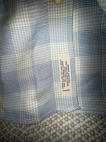Brooks Brothers 1818 Button Shirt Mens L (16-33) Regent Fit Non-Iron Plaid Check - Picture 3 of 6