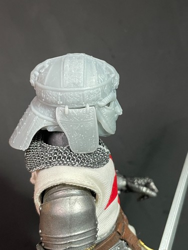 Mythic Legions Sutton Hoo Anglo-Saxon Helmet head Sculpt Unpainted - Picture 3 of 9