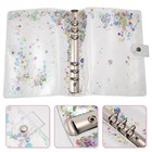 1Pc Transparent PVC Notebook Handbook Cover Creative Notebook Case Protector