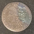 1889 Morgan Silver Dollar $1, 90% Silver, Beautiful Toning, No Reserve￼
