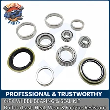 6Pcs New Front Wheel Bearings & Seals Kit Assembly For 1995-2011 Ford Ranger RWD