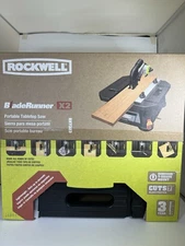 Rockwell RK7323 BladeRunner Portable Tabletop Saw Steel Rip Fence Miter Gauge