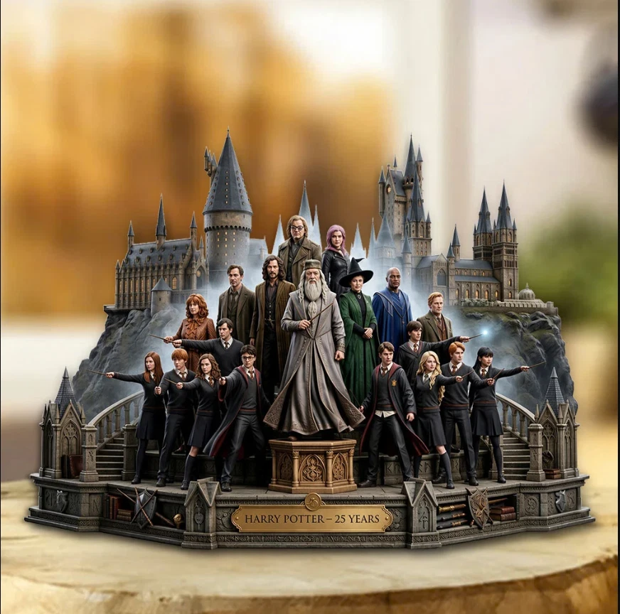 Harry Potter 25th Anniversary 2026 Shape Acrylic Plaque