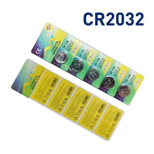 5x Coin Cell CR2032 3V Batterie Lithium 2032 - Bild 1 von 4