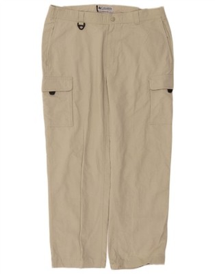 Columbia Herren Straight Cargo Hose Medium W30 L28 Beige Nylon CZ07