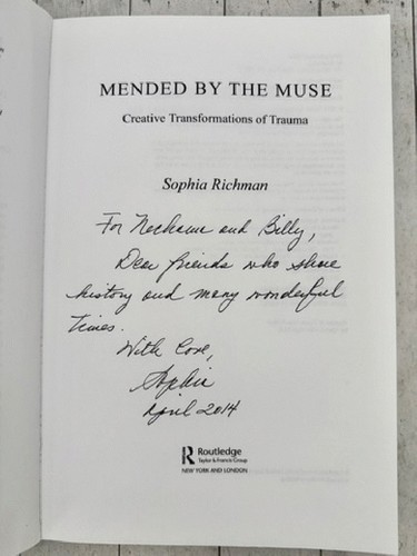 Mended by the Muse, Sophia Richman Trauma Creativity Art Therapy Psychoanalysis - Picture 2 of 4