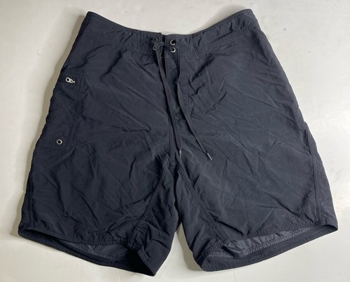 Patagonia Canoe Paddler Board Shorts Men’s Size 31 Black Lace Up Trunks Outdoor - Picture 1 of 8