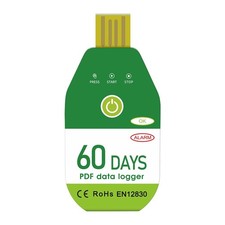 USB Temperature Data Logger, Temperature and Humidity Recorder, Alarmther9132