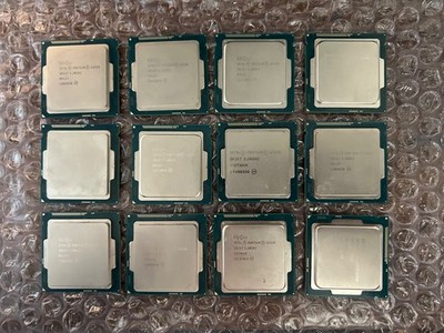 Lot of 12 Intel Pentium G3250 3.2 GHz LGA 1150 Desktop CPU Processor SR1K7