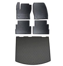 Fußmatten Kofferraumwanne für Ford Kuga 2 2013- im Set Gummi Matten