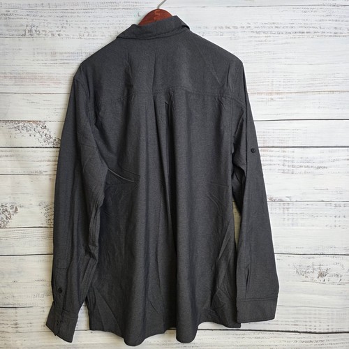 Camisa de Investigación al Aire Libre Para Hombres 2XL Gris Descarviado Manga Larga Senderismo Elastizada O - Imagen 3 de 11