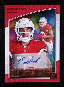 2018 Panini Donruss Rookie Gridiron Kings /49 Christian Kirk #RGK-13 Auto RC