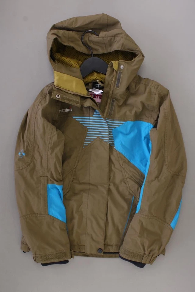 ⭐ Zimtstern Kapuzenjacke Classic Jacke für Damen Gr. 32, XS olivgrün aus Nylon ⭐ - Bild 4 von 4