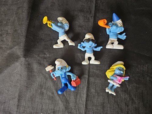 Smurfs 15pcs Happy Meal toys Smurfette,Papa, Vanity, Handy, Grouchy, Baker, More - Bild 9 von 10
