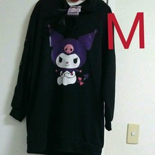 Kuromi Hoodie size M Long Sleeve Length:31.1" Width:21.25" Chest:31.1-34.25"
