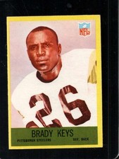 1967 PHILADELPHIA #153 BRADY KEYS VGEX STEELERS *X46721