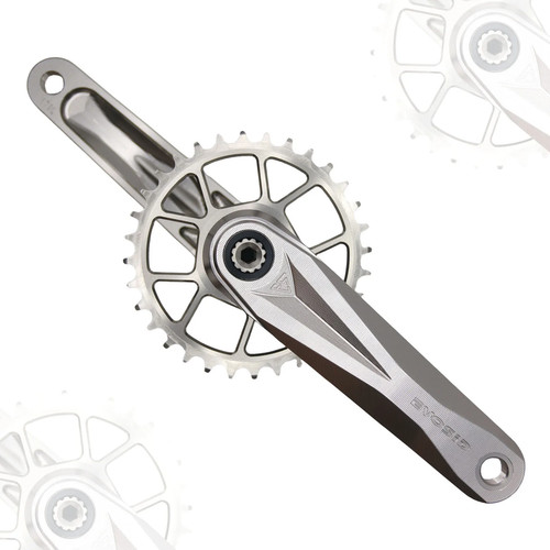 MTB Kurbelgarnitur hohl integrierte Kurbel 160mm 165mm 170mm schmal breit 32/34/36/38T - Bild 34 von 44