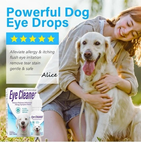 HAPIPET Dog Eye Cleaner Drops, Dog Eye Infection Treatment, Removing Eye Stains - Picture 8 of 8