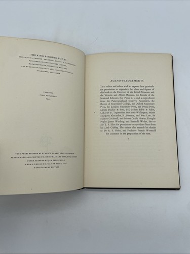 A Book of Scripts - Alfred Fairbank - 1949 King Penguin First Edition - Imagen 9 de 15
