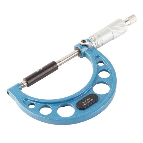 High Stainless Steel Outside Micrometer 50-75mm Thickness Gauge Tool - Picture 12 of 12