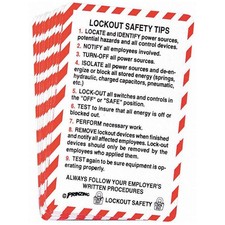 BRADY LOSC13 Lockout Training Materials,English,PK10 15Y921