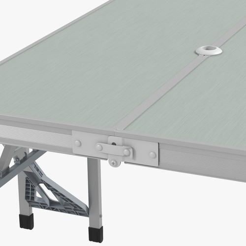 Campingtisch Klapptisch mit 4 Stühle Klappbarer Gartentisch aus Aluminium - Bild 9 von 10
