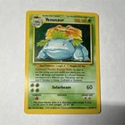 Pokémon TCG Venusaur 15/102 Base Set Holo Rare 100 HP Solarbeam 1999-wizards