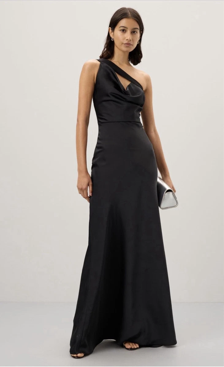 light orange long dress Chiffon Bridesmaid Dresses V Neck Split main image 0