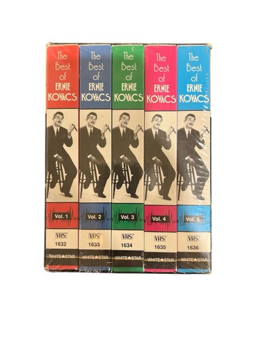 The Best of Ernie Kovacs: Collectors Edition (VHS, 1991, 5-Tape Set) B2 - Picture 2 of 2