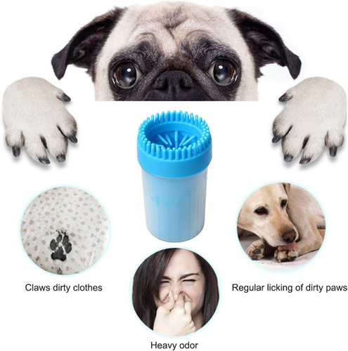 Pulitore Zampe Cane in Silicone, Pulitore Pulisci Zampe Cane per La Pulizia Di A - Foto 8 di 12