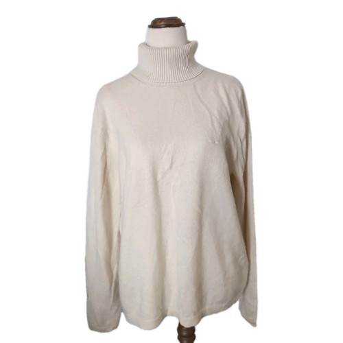 R.M. Williams Beige Sweater XL Women’s 100% Cashmere Turtleneck Soft Knit