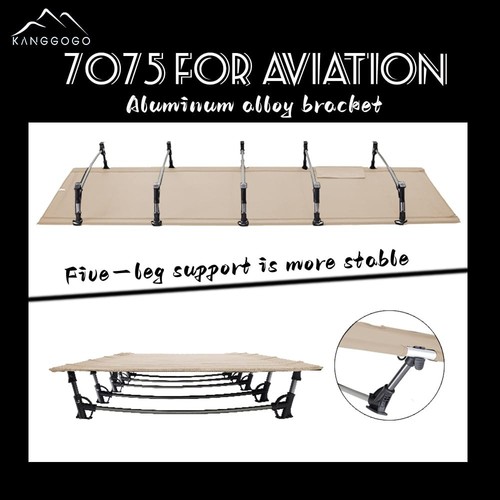 Portable Folding Outdoor Camping Cot Bed, Wide and Comfortable, Waterproof an... - Picture 4 of 7