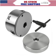  Hubless Brake Lathe Chuck Adapter Kit for 1 Inch Arbor for Ammco, Hunter