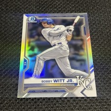 2021 Bowman Draft Bobby Witt Jr. Chrome Refractor #BDC-47 Royals