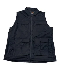 511 Tactical Mens Large Vest Black Concealed Carry Hunting Outdoor Hiking S4