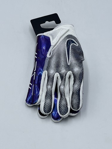 Neu Nike Vapor Jet 7.0 Fußballhandschuhe weiß-irisierend Herren Größe L Large "